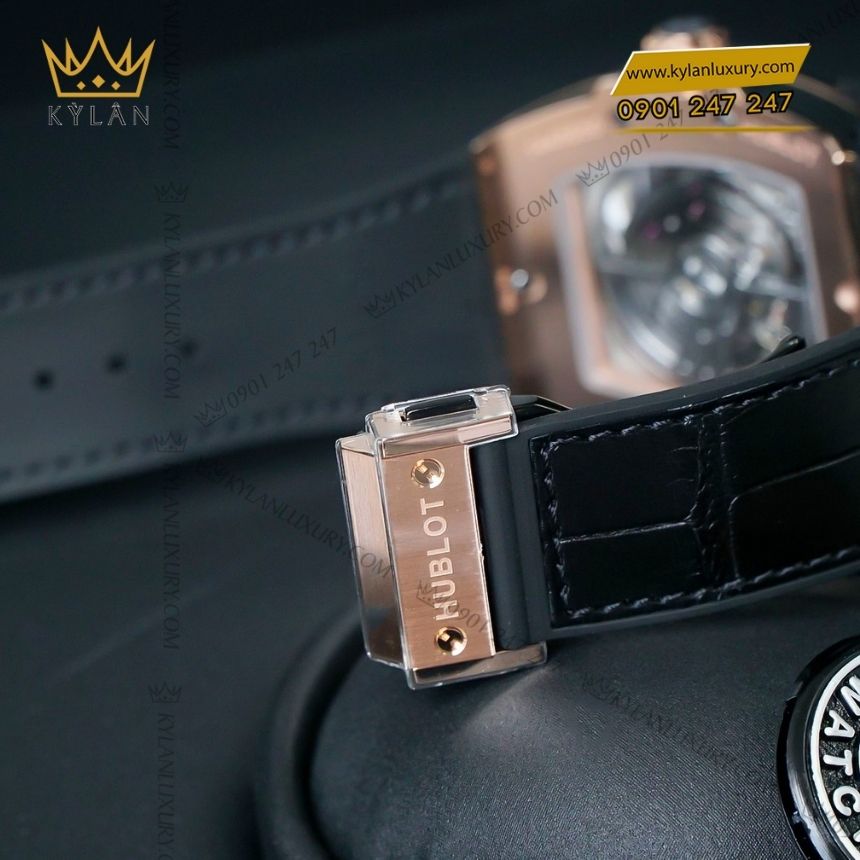 Kỳ Lân Luxury hublot spirit of big bang king gold pave 39mm 6 Đồng hồ Hublot Spirit of Big Bang King Gold Pavé 39mm