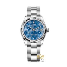 Đồng hồ Rolex Datejust 31 floral xanh dương 278274-0035