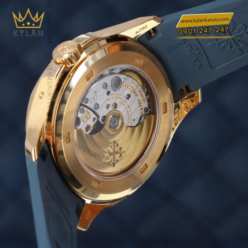 Đồng hồ Patek Philippe Aquanaut mặt xanh xám 5261R-001