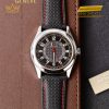 Đồng hồ Patek Philippe Calatrava mặt đen phối đỏ 6007G-010