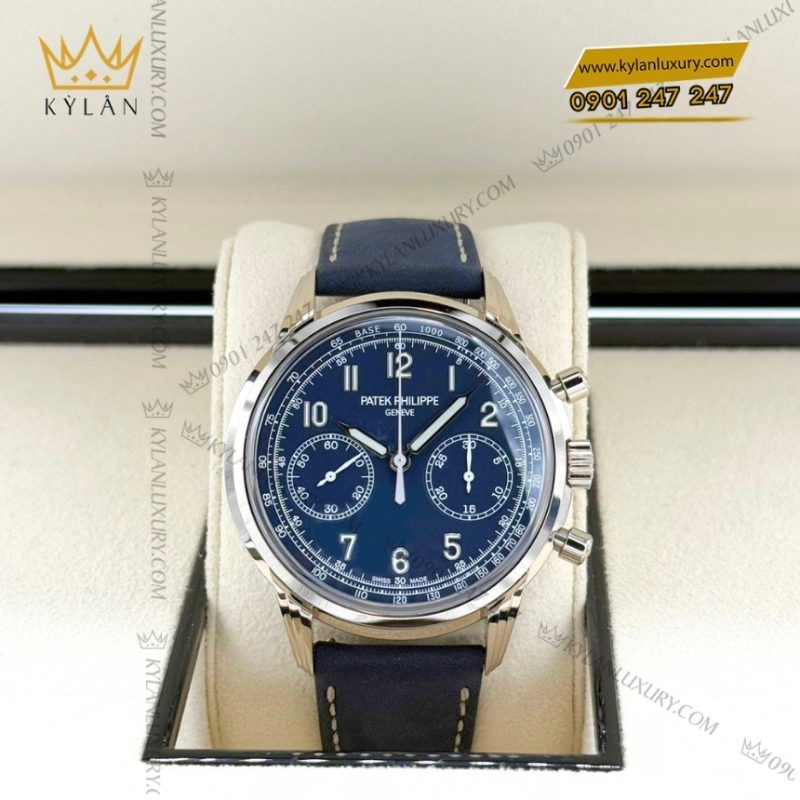 Đồng hồ Patek Philippe Chronograph mặt số xanh dương 5172G-001