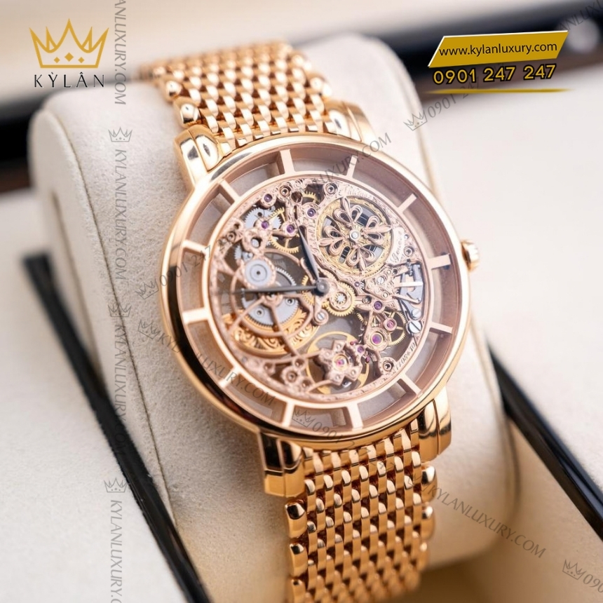 Kỳ Lân Luxury patek philippe complications 5180 1r 001 11 Đồng hồ Patek Philippe Complications Skeleton vàng khối 5180/1R-001