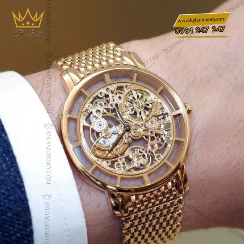 Đồng hồ Patek Philippe Complications Skeleton vàng khối 5180/1R-001