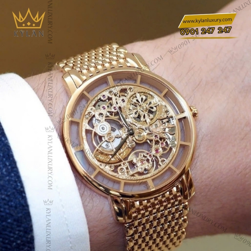 Kỳ Lân Luxury patek philippe complications 5180 1r 001 13 Đồng hồ Patek Philippe Complications Skeleton vàng khối 5180/1R-001