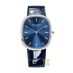Đồng hồ Patek Philippe Golden Ellipse mặt xanh dương 5738P-001