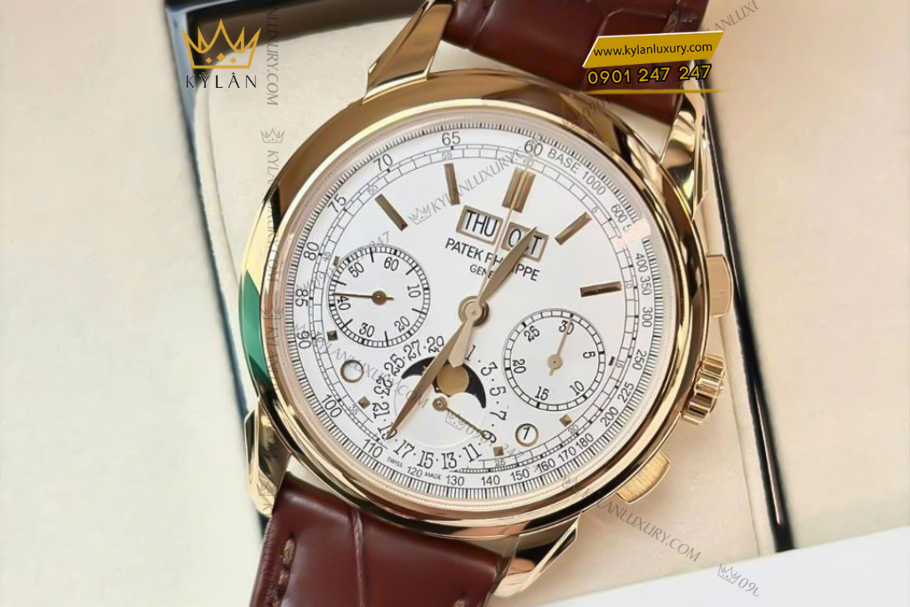 Kỳ Lân Luxury patek philippe grand complications 5270j 001 5 Đồng hồ Patek Philippe Grand Complications vàng vàng 5270J-001