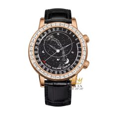 Đồng hồ Patek Philippe thiên văn vành kim 6104R-001