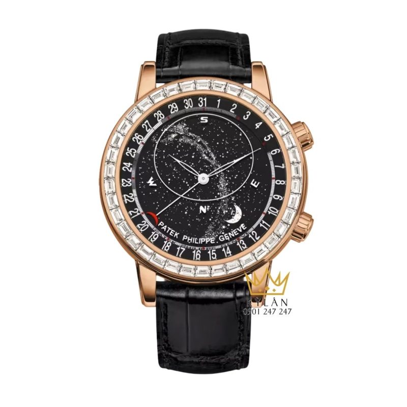 Đồng hồ Patek Philippe thiên văn vành kim 6104R-001