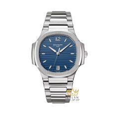 Đồng hồ Patek Philippe Nautilus thép mặt xanh 7118/1A-001