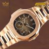 Đồng hồ Patek Philippe Nautilus vàng hồng mặt số nâu 5712/1R-001