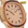 Đồng hồ Patek Philippe Nautilus vàng hồng 7118/1300R-001