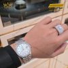 Đồng hồ Rolex Datejust 36 126284RBR-0011 mặt khảm trai, bezel đính kim cương