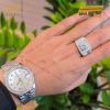 Đồng hồ Rolex Datejust 36 126284RBR-0011 mặt khảm trai, bezel đính kim cương