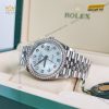 Đồng hồ Rolex Datejust 36 126284RBR-0011 mặt khảm trai, bezel đính kim cương