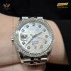 Đồng hồ Rolex Datejust 36 126284RBR-0011 mặt khảm trai, bezel đính kim cương
