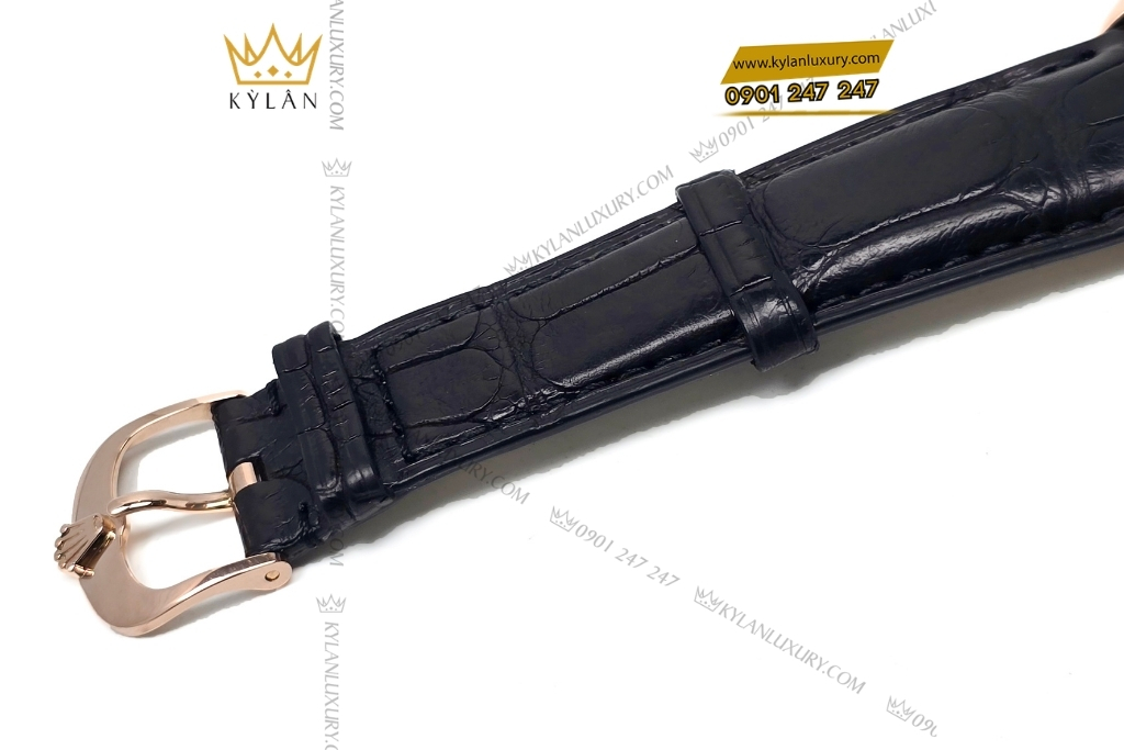 Kỳ Lân Luxury rolex cellini time 39mm 50505 white dial 4 Đồng hồ Rolex Cellini Time 39mm 50505-0020 White Dial