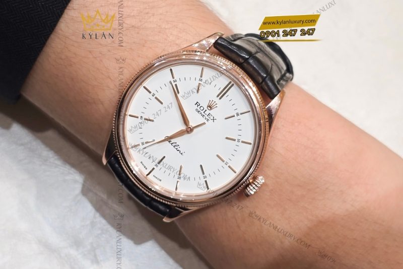 Đồng hồ Rolex Cellini Time 39mm 50505-0020 White Dial