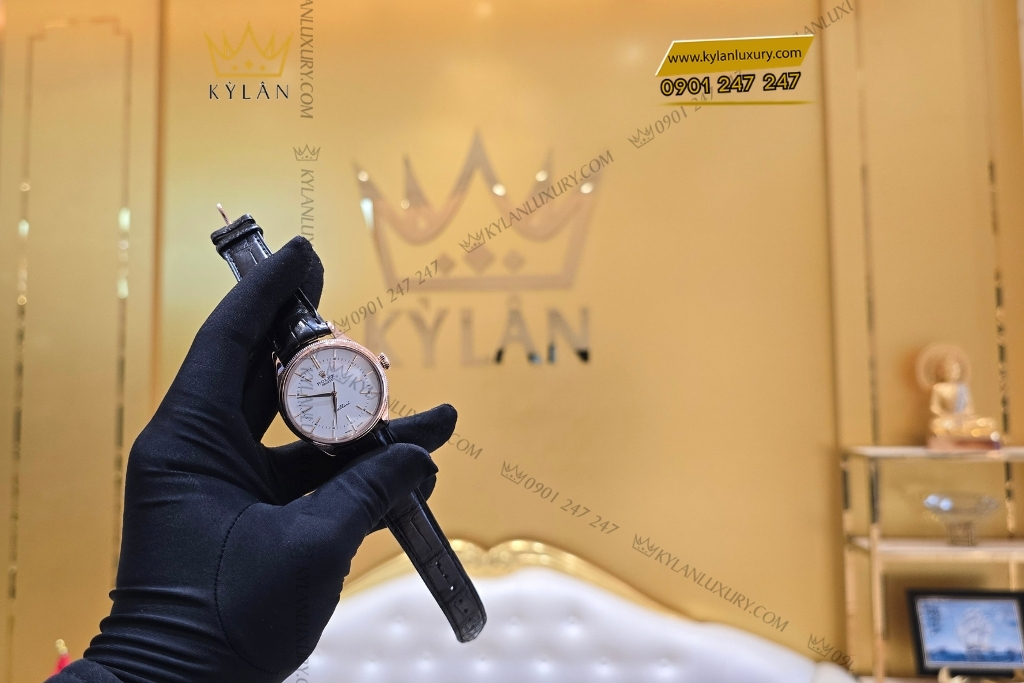 Kỳ Lân Luxury rolex cellini time 39mm 50505 white dial 7 Đồng hồ Rolex Cellini Time 39mm 50505-0020 White Dial