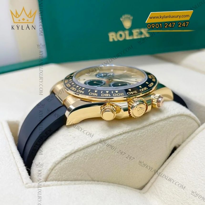 Kỳ Lân Luxury rolex cosmograph daytona 116518ln 0012 2 Đồng hồ Rolex Cosmograph Daytona vàng vàng 126518LN-0012