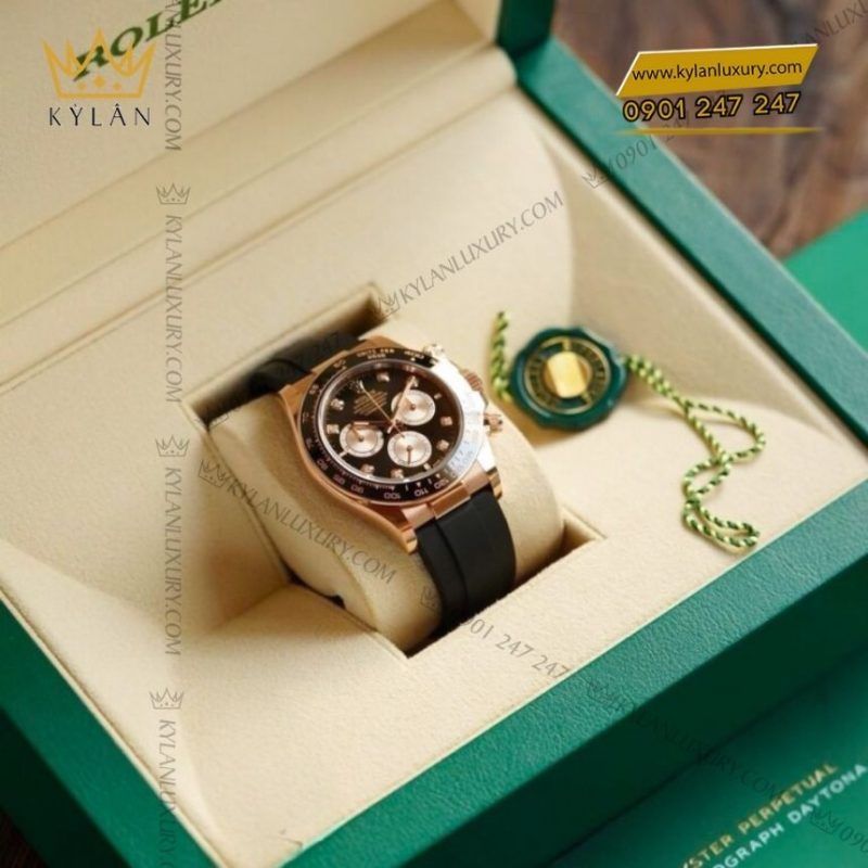 Đồng hồ Rolex Cosmograph Daytona 126515LN-0004 cọc số kim cương