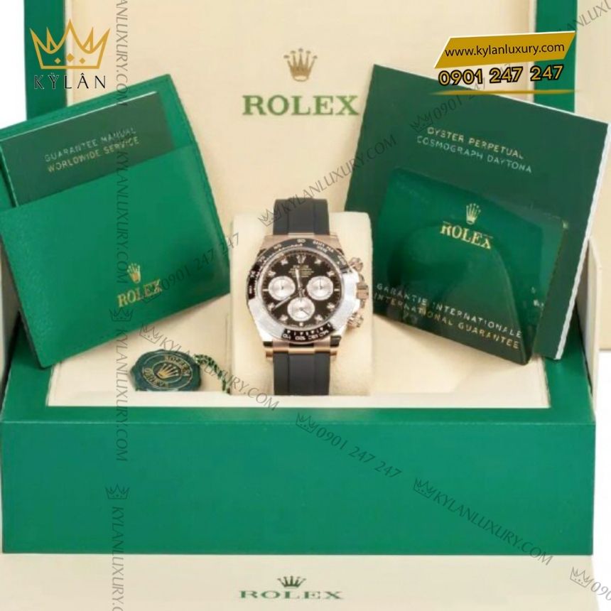 Kỳ Lân Luxury rolex cosmograph daytona 126515ln 0004 coc so kim cuong 7 Đồng hồ Rolex Cosmograph Daytona 126515LN-0004 cọc số kim cương