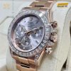Đồng hồ Rolex Daytona mặt sundust đính kim cương 126595TBR
