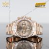 Đồng hồ Rolex Daytona mặt sundust đính kim cương 126595TBR
