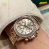 Đồng hồ Rolex Daytona mặt sundust đính kim cương 126595TBR