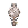 Kỳ Lân Luxury rolex date just demi rose gold 126331 0008 1 Đồng hồ Rolex Datejust 41 126331-0008 Mặt Số Sundust