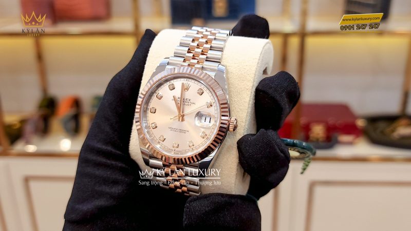Đồng hồ Rolex Datejust 41 126331-0008 Mặt Số Sundust