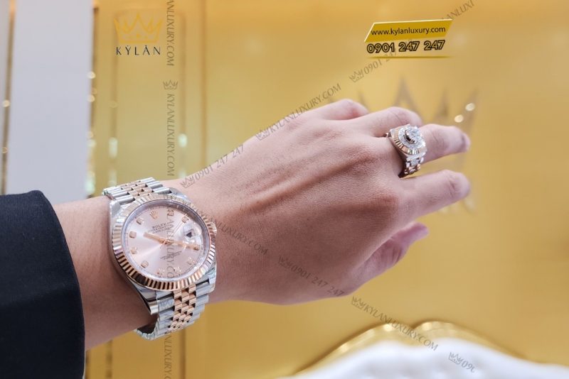 Đồng hồ Rolex Datejust 41 126331-0008 Mặt Số Sundust