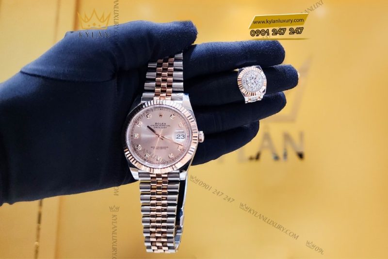 Đồng hồ Rolex Datejust 41 126331-0008 Mặt Số Sundust