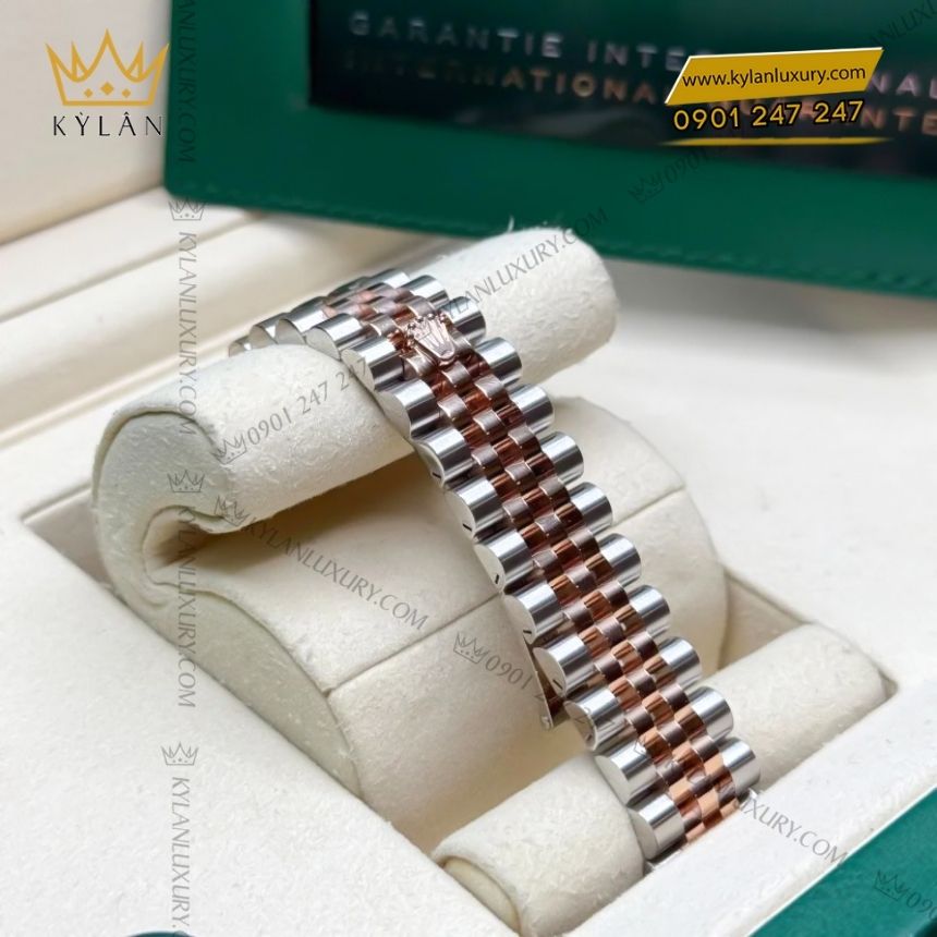 Kỳ Lân Luxury rolex datejust 31 278271 0020 everose aubergine 6 Đồng hồ Rolex Datejust 31 tím La Mã 278271-0020