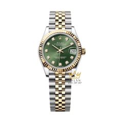 rolex-datejust-31-278273-0030-demi-olive (1) Đồng hồ Rolex Datejust 31 olive kim cương 278273-0030