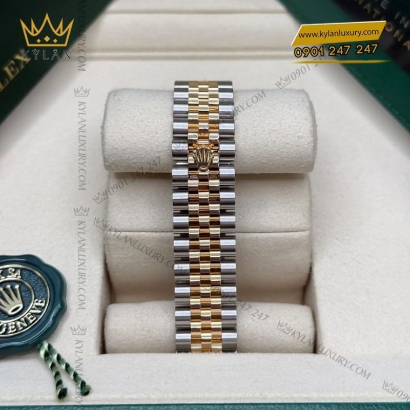 Đồng hồ Rolex Datejust 31 olive kim cương 278273-0030