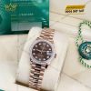 Đồng hồ Rolex Datejust 31 278285RBR-0006 mặt số Chocolate, cọc số kim cương