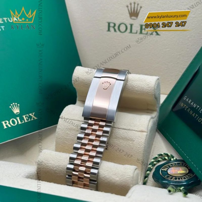 Đồng hồ Rolex Datejust 36 126231-0021 mặt khảm trai