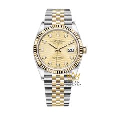 Rolex Datejust 36 demi vàng vàng 126233-0045