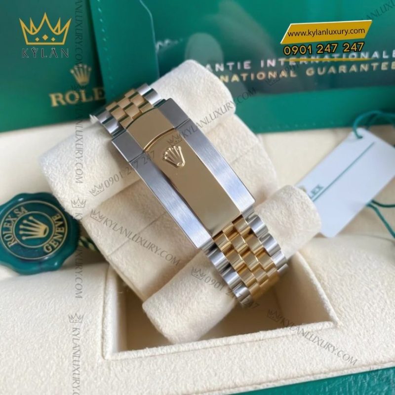 Rolex Datejust 36 demi vàng vàng 126233-0045