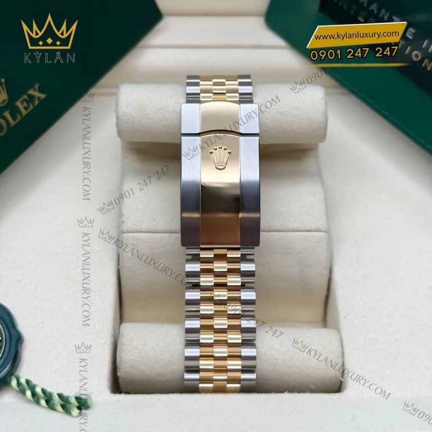 Kỳ Lân Luxury rolex datejust 36 126233 0045 6 Rolex Datejust 36 demi vàng vàng 126233-0045