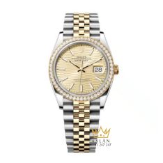 Đồng hồ Rolex Datejust 36 mặt xếp gạch champagne 126283RBR