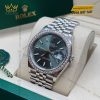 Đồng hồ Rolex Datejust 36 mặt xanh mint vành kim 126284RBR-0043