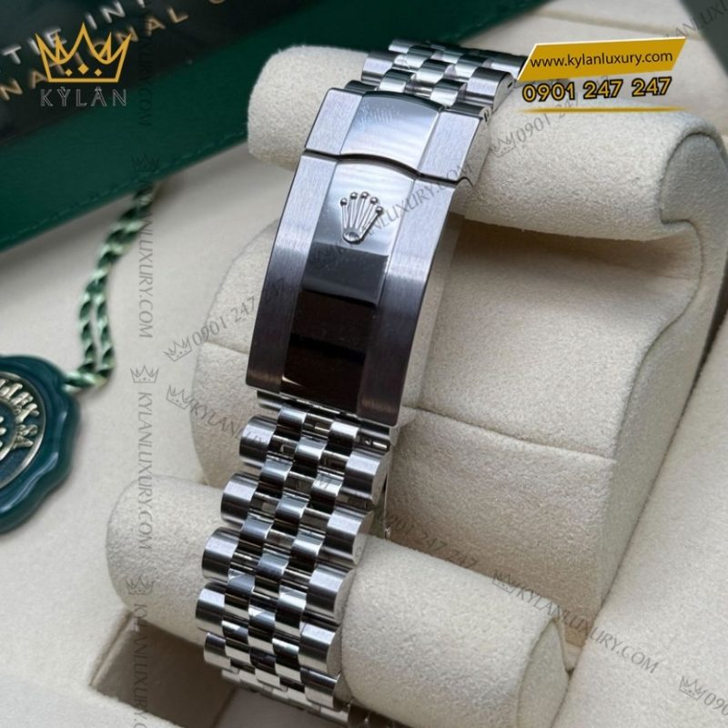 Đồng hồ Rolex Datejust 36 mặt đen cọc dạ quang 126234-0015