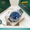 Đồng hồ Rolex Datejust 36 xanh dương vành trơn 126200-0006