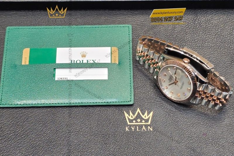 Đồng hồ Rolex Datejust 41 126331-0014 Mother Of Pearl mặt khảm trai