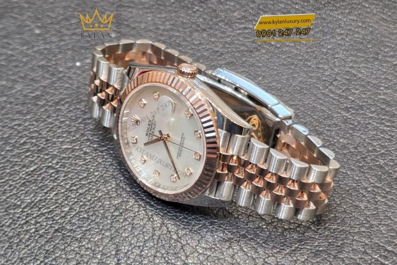 Đồng hồ Rolex Datejust 41 126331-0014 Mother Of Pearl mặt khảm trai