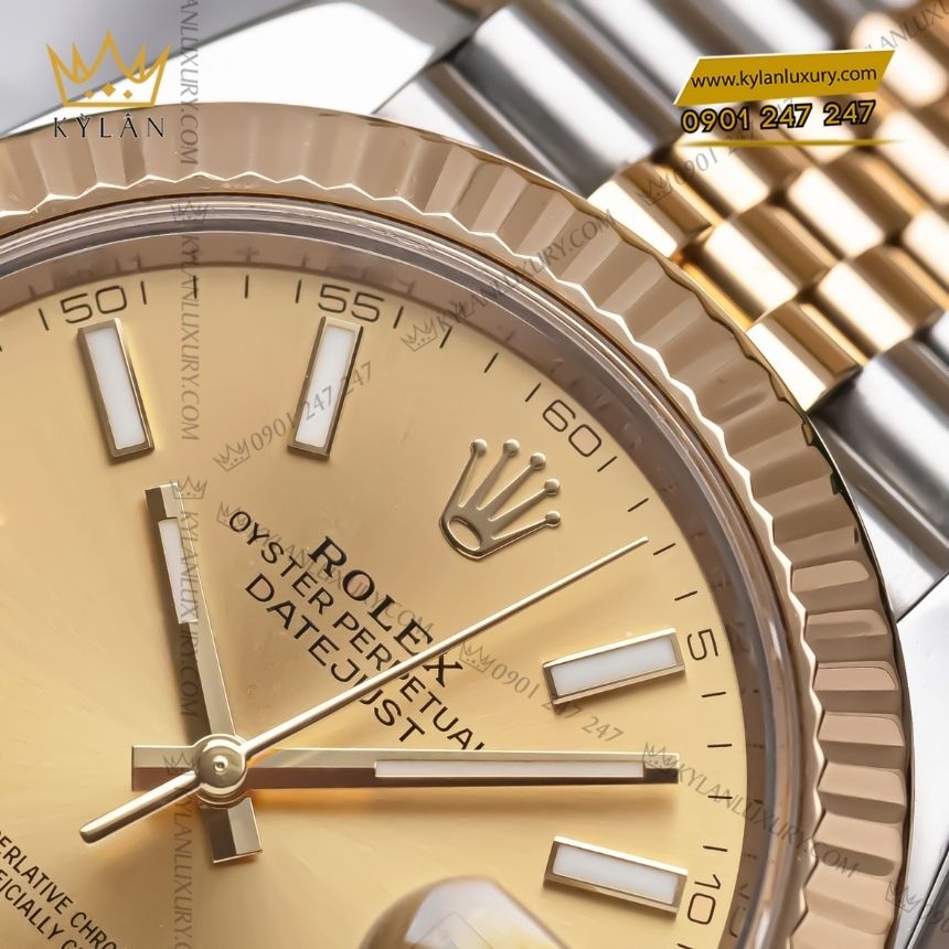 Kỳ Lân Luxury rolex datejust 41 champagne 126333 0010 7 Đồng hồ Rolex Datejust 41 Champagne 126333-0010