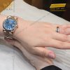 Đồng hồ Rolex Day Date 36 xanh lục lam 128235-0085