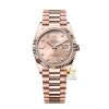 Kỳ Lân Luxury rolex day date 36 hong kim cuong 128235 0009 1 Đồng hồ Rolex Day Date 36 hồng kim cương 128235-0009