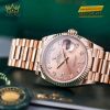 Đồng hồ Rolex Day Date 36 hồng kim cương 128235-0009